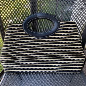 Liz Claiborne Striped Purse Handbag